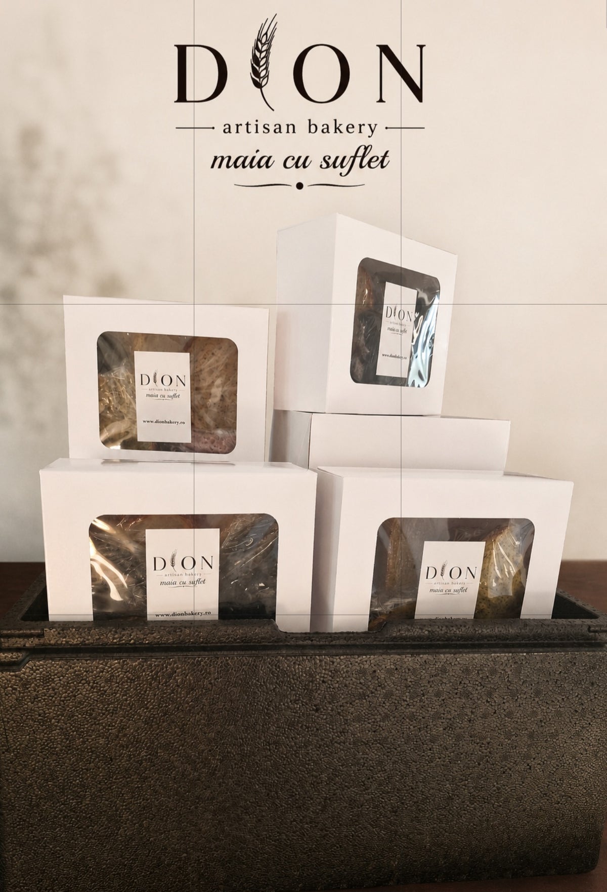 DION TASTING BOX / DEGUSTARE PÂINE CU MAIA